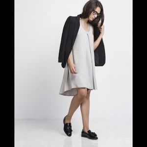 AU LAIT The Going Home Dress Maternity WHITE